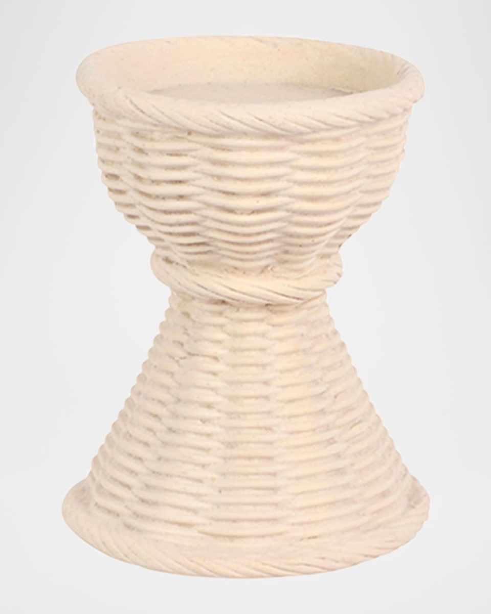 Casa Ivory Candlestick Holder